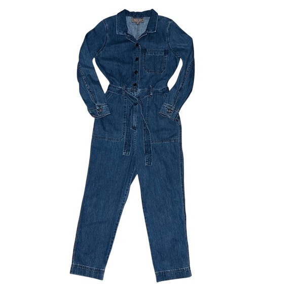 J Crew Point Sur denim jumpsuit size 6 - Picture 1 of 9